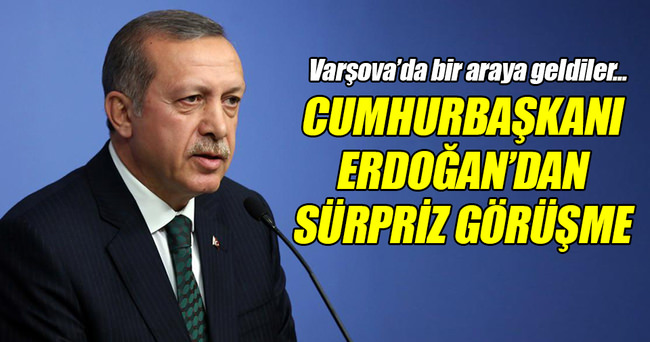 Erdoğan, İzzetbegoviç ile görüştü!