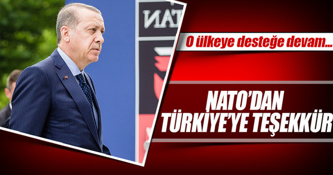 NATO’dan Türkiye’ye teşekkür
