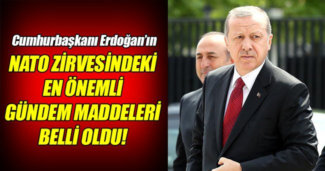 Erdoğan’ın NATO’daki gündemi ’terörle mücadele’