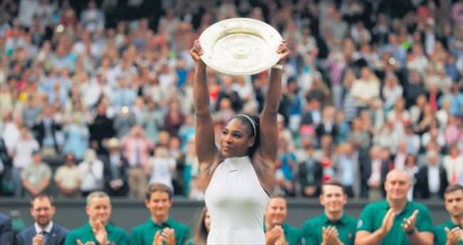 Serena Williams sonunda başardı