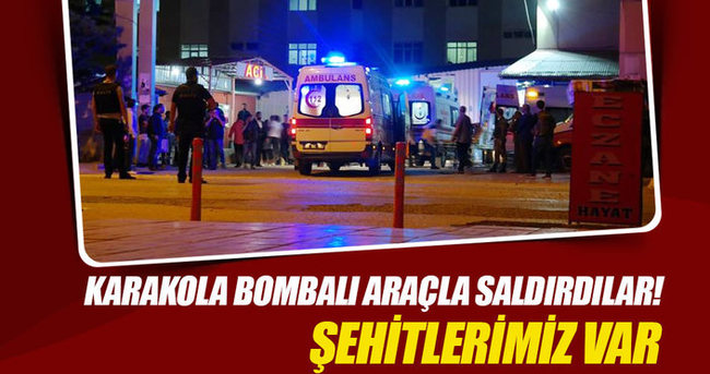 Erciş’te Jandarma karakoluna bombalı saldırı: 2 Şehit