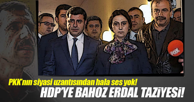HDP’ye ’Bahoz Erdal’ taziyesi