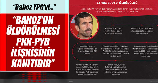 ’Bahoz Erdal’ın öldürülmesi PKK-PYD ilişkisinin kanıtıdır’