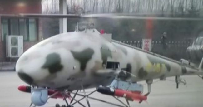 Çin anti tank füzeli drone üretti