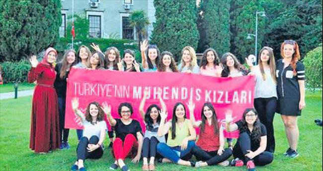 Türkiye’nin mühendis kızları sertifikalarını aldı