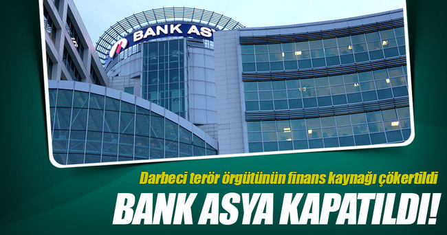 TMSF Bank Asya’yı kapattı!
