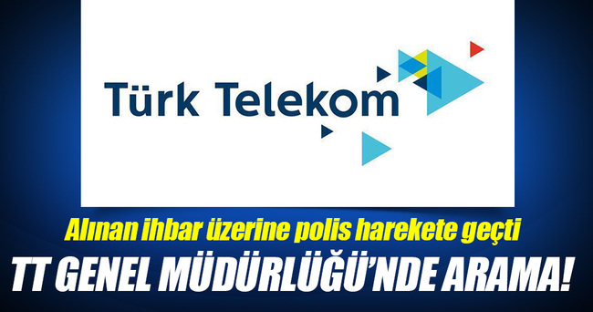 Türk Telekom Genel Müdürlüğü’nde arama!