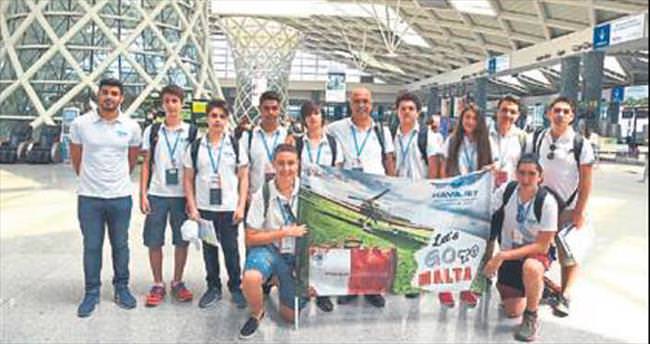 Havajet öğrencileri Malta’ya hareket etti