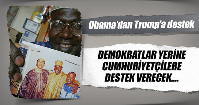 Obama’nın üvey kardeşinden Trump’a destek
