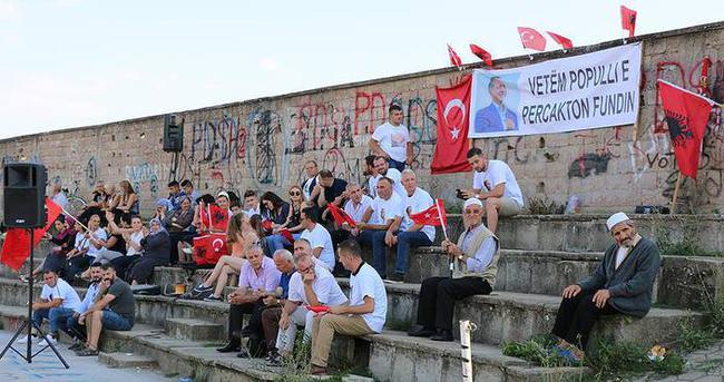 Preşeva bölgesinden Cumhurbaşkanı Erdoğan’a destek