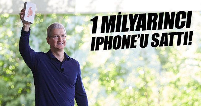 Apple 1 milyarıncı iPhone’u sattı!