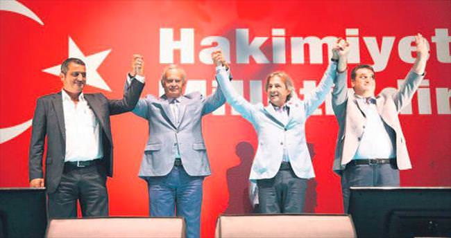 Başkanlar Taksim’de buluştu