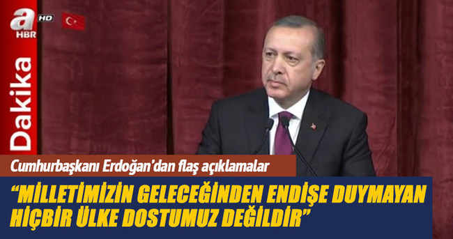 Cumhurbaşkanı Erdoğan: 15 Temmuz milat olmalı