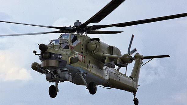 Halep’te Rus helikopteri düşürüldü