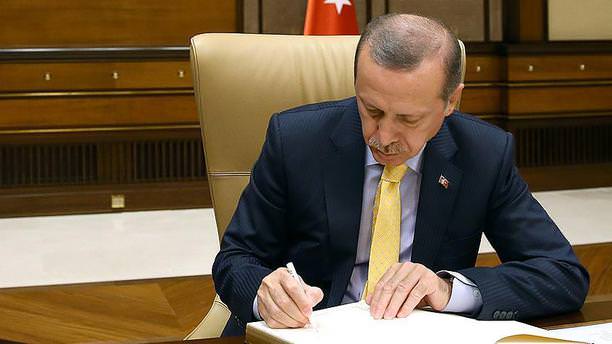 Cumhurbaşkanı Erdoğan,6732 sayılı kanunu onayladı