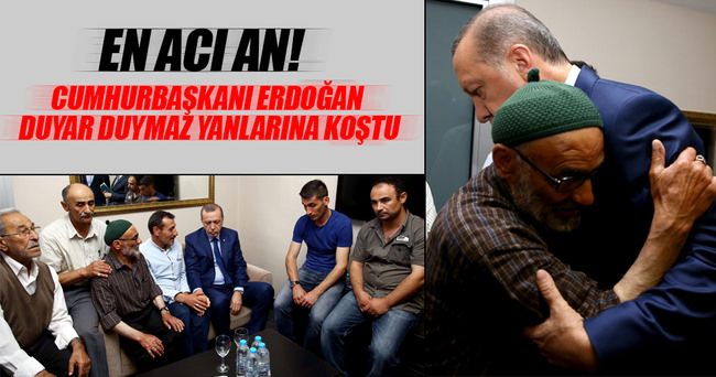 Erdoğan’dan Beştepe önünde öldürülen genç için taziye ziyareti