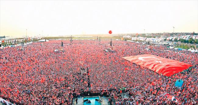 81 il tek yürek tek bilek Yenikapı’ya!