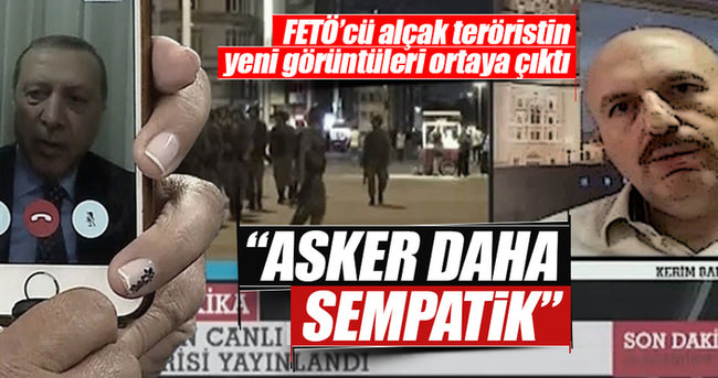 Terörist Kerim Balcı: Asker daha sempatik