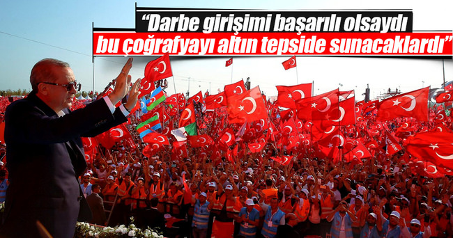 Cumhurbaşkanı Erdoğan: Hepimizin gazası mübarek olsun