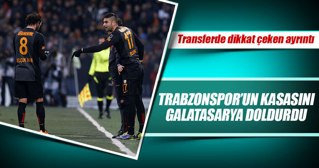 Trabzonspor’un kasasını Galatasaray doldurdu
