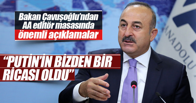Dışişleri Bakanı Çavuşoğlu Editör Masası’nın konuğu oldu