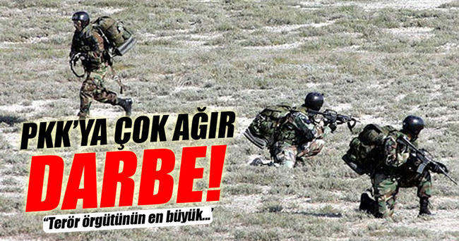 PKK’ya çok ağır darbe!