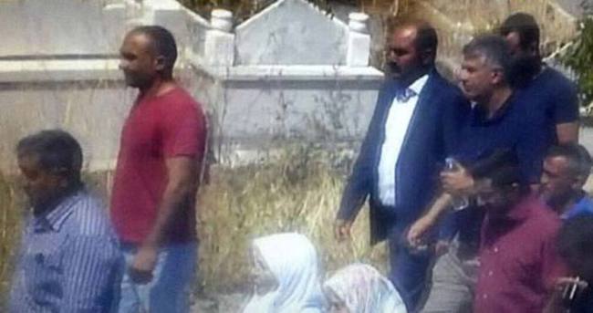 HDP Milletvekili Öztürk, teröristin cenazesine katıldı