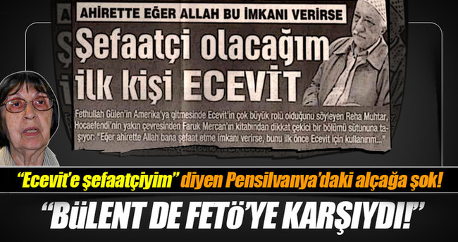 Ecevit’e şefaatçiyim diyen Pensilvanya’daki alçağa şok!