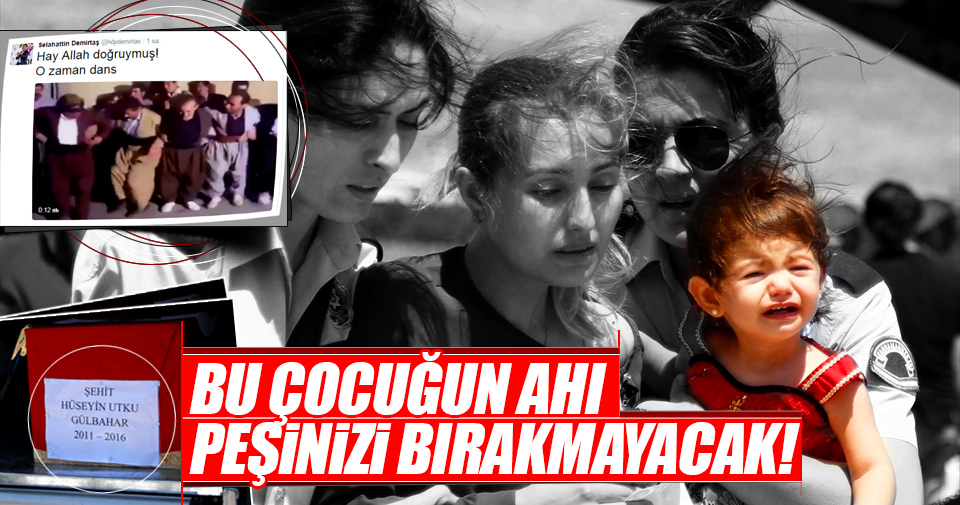 Polis memuru Ahmet Gülbahar ve oğluna veda