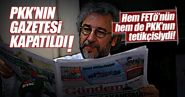 PKK’nın gazetesi Özgür Gündem kapatıldı