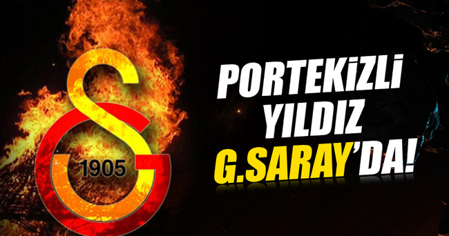 Portekizli yıldız Galatasaray’da