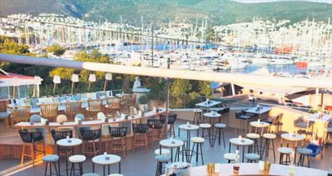 Bodrum’da teras keyfi