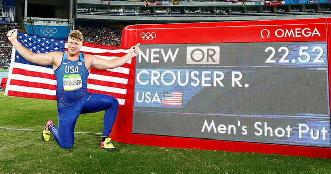 Ryan Crouser’dan hem rekor hem altın