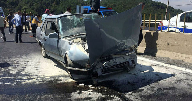 Bolu Dağı’nda trafik kazası: 10 yaralı