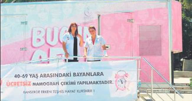 Kanser tarama TIR’ı üç hafta Mudanya’da