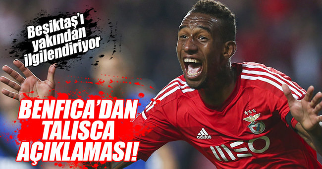 Benfica hocasından Talisca açıklaması!
