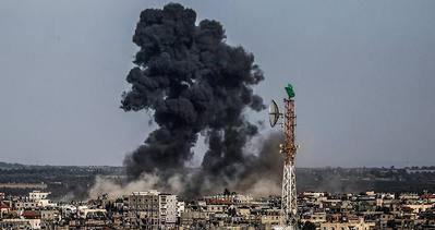 İsrail, Gazze’yi yeniden vurdu