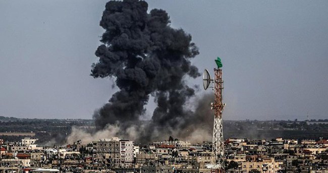 İsrail, Gazze’yi yeniden vurdu
