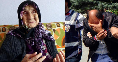 89 yaşındaki kadını gasp eden kişi yakalandı!