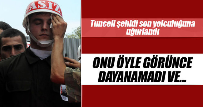 Tunceli şehidi uzman çavuş Durmaz, Trabzon’da toprağa verildi