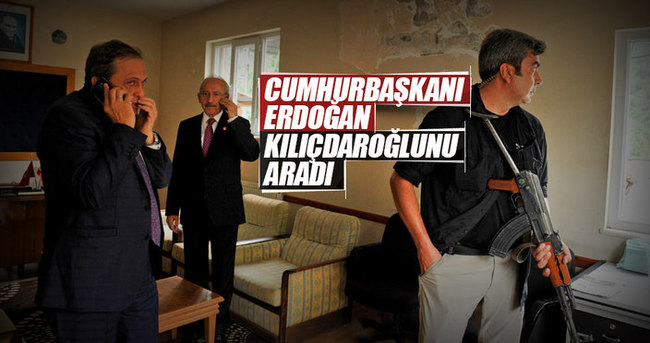 Cumhurbaşkanı Erdoğan, Kılıçdaroğlu’nu aradı