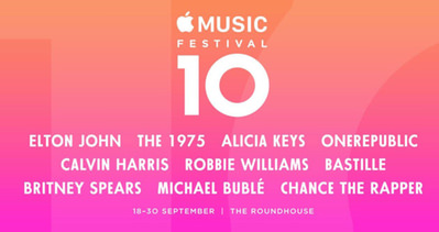 Apple Music Festival 10 yaşında