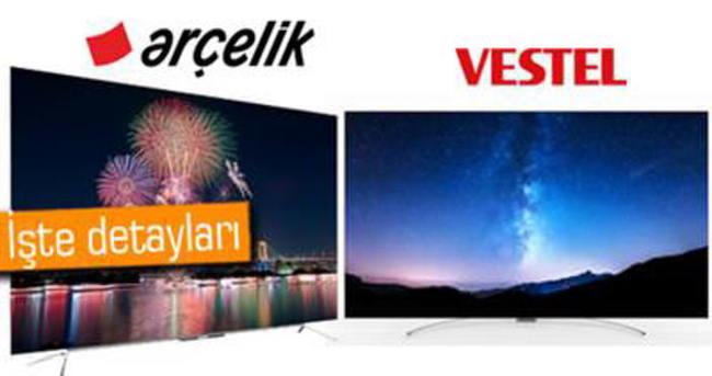 Vestel ve Arçelik’ten Türkiye’nin ilk OLED TV’leri