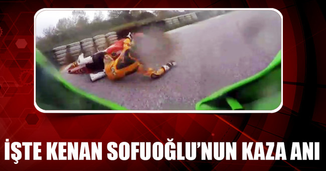 Kenan Sofuoğlu böyle kaza yaptı!