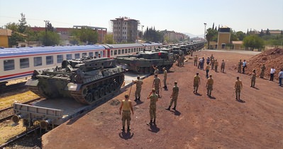 İstanbul’dan Gaziantep’e tank sevkiyatı