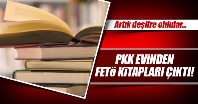 PKK evinden FETÖ kitapları çıktı