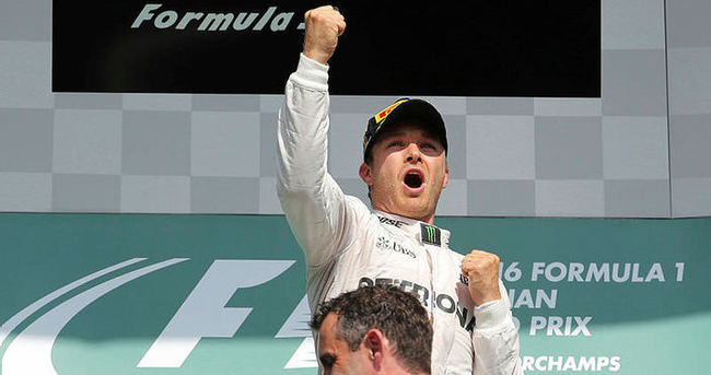 Rosberg’den sezonun 6. zaferi