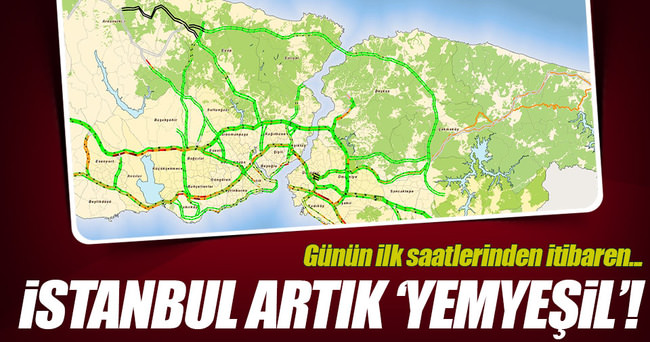 İstanbul 3. köprü ile ’yemyeşil’!