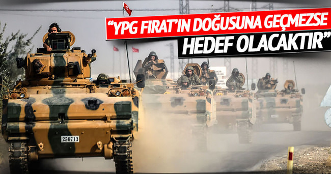 Bakan Çavuşoğlu: YPG bir an evvel...