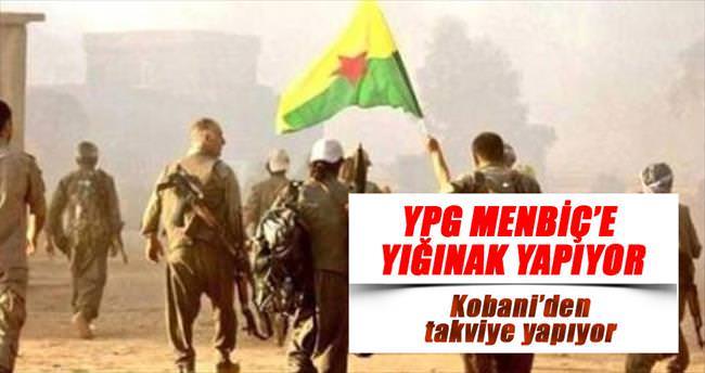 YPG Menbiç’e yığınak yapıyor